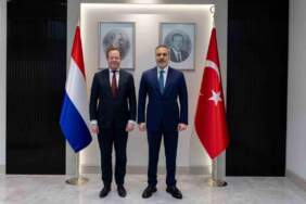 Fidan ve Van Weel Görüştü
