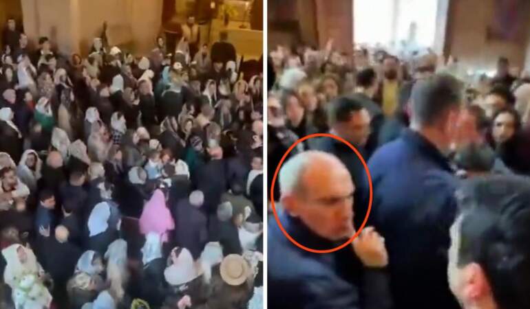 Ermenistan Başbakanı Paşinyan’a saldırı girişimi, kilisede hedef oldu