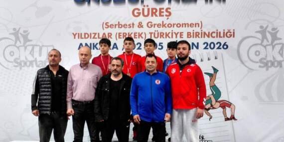 Erzincanlı Anzor Yasin Türkiye Üçüncüsü