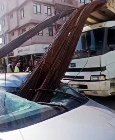 Fren Yaptığı An Kabusu Yaşadı, Gökten Adeta Demir Yağdı!