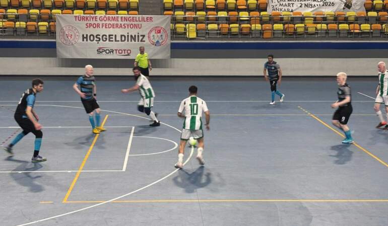 Görme Engelliler Futsal Ligi Ankara’da Başladı
