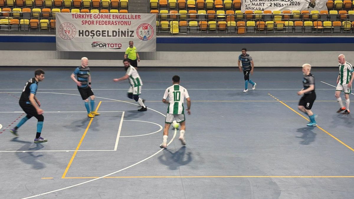Görme Engelliler Futsal Ligi Ankara’da Başladı