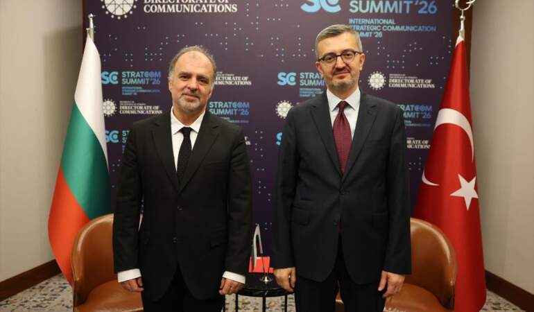 Duran ve Bulgar Bakan Görüştü
