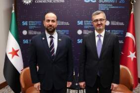 Duran, Suriye Enformasyon Bakanı ile Görüştü