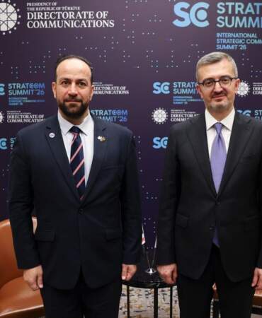 Duran, Suriye Enformasyon Bakanı ile Görüştü