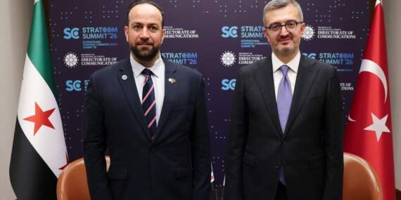 Duran, Suriye Enformasyon Bakanı ile Görüştü