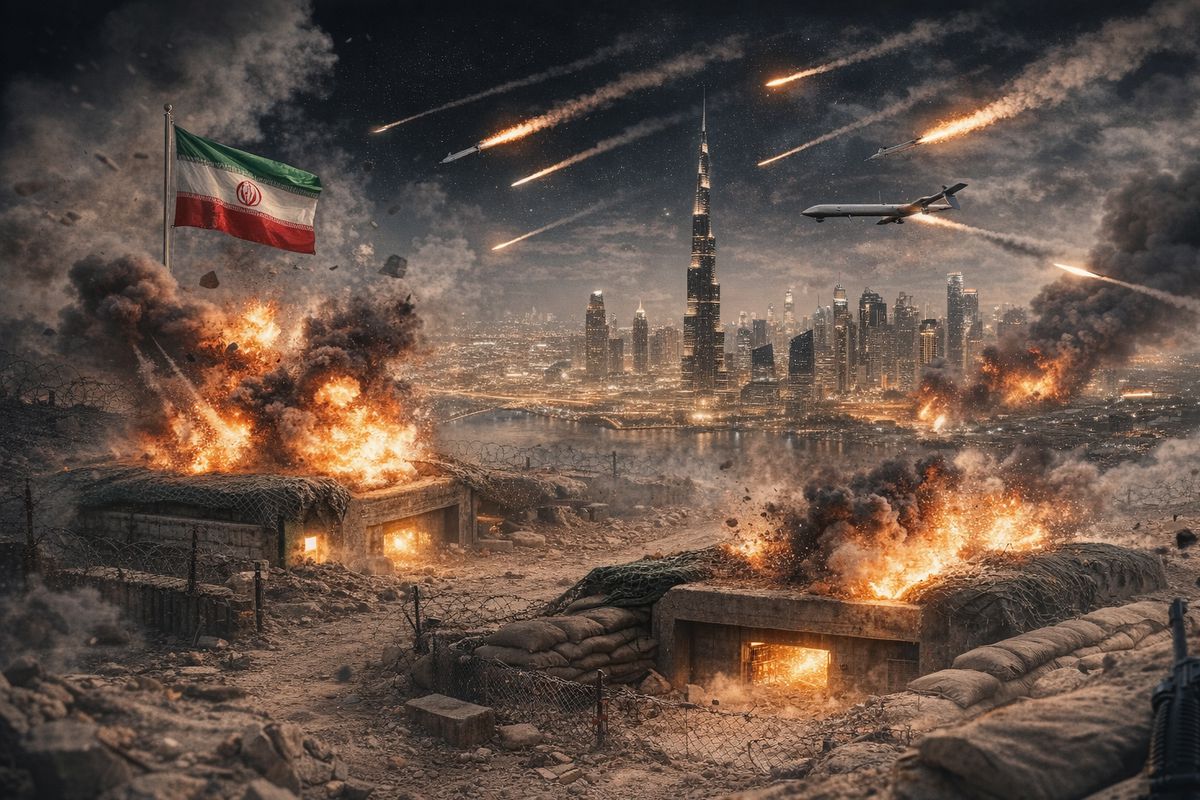 İran Dubai’de ABD askerlerinin sığınaklarının vurulduğunu iddia etti