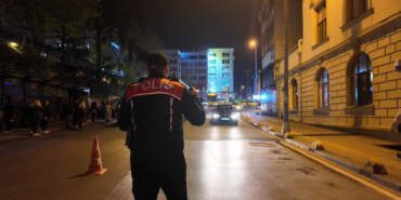 İstanbul Kadıköy’de Helikopter Destekli Polis Denetimi