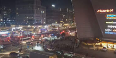 İstanbul Kağıthane’de AVM Yangını