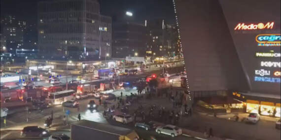 İstanbul Kağıthane’de AVM Yangını