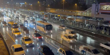 İstanbul’da Trafik Felç Oldu! Köprüler, D-100, TEM…