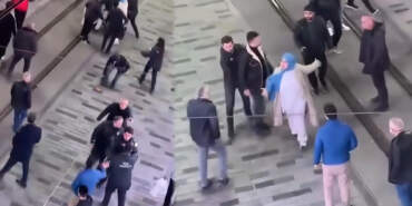 İstiklal Caddesi Karıştı: Tekmeli Yumruklu Kavgada Teyze Yeğenine Siper Oldu