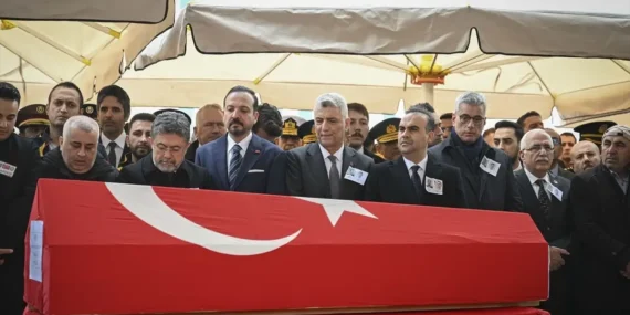 Katar’da şehit olan ASELSAN teknisyenleri son yolculuklarına uğurlandı