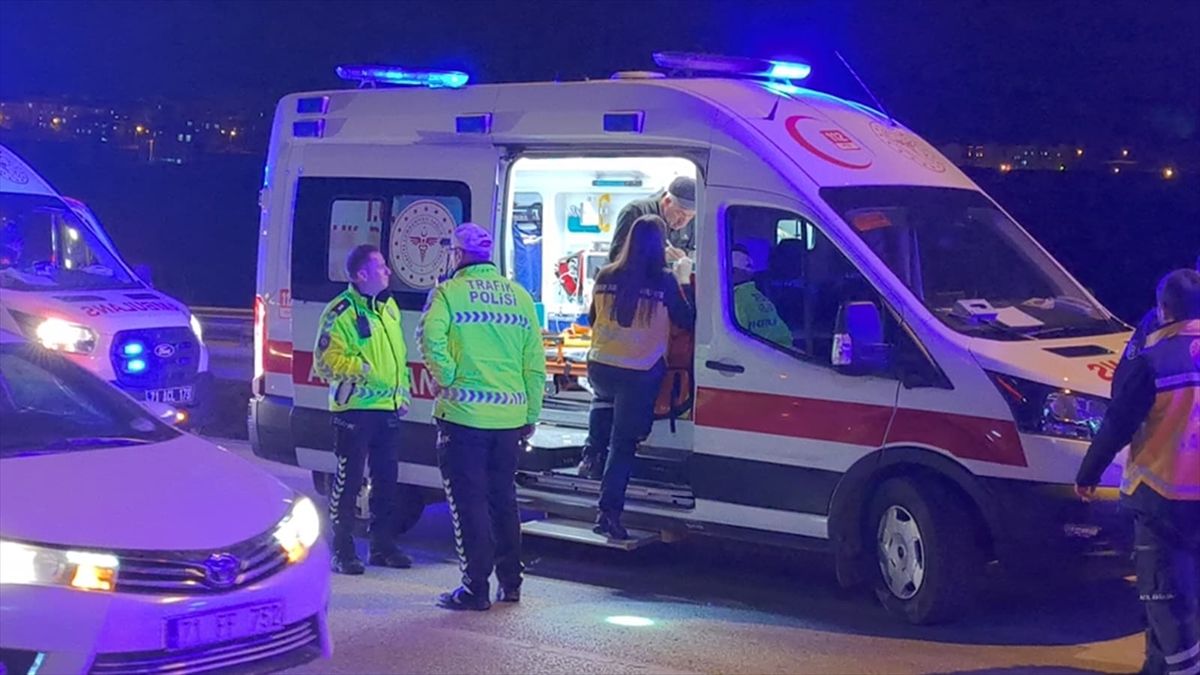 Kırıkkale’de Tır-Otomobil Kazası: 3 Yaralı