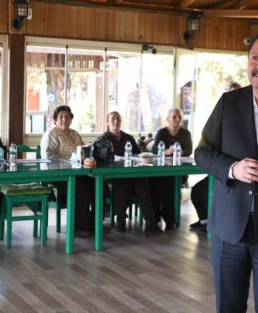 KKTC Muhtarlar Derneği Başkanı Beypazarı’nda