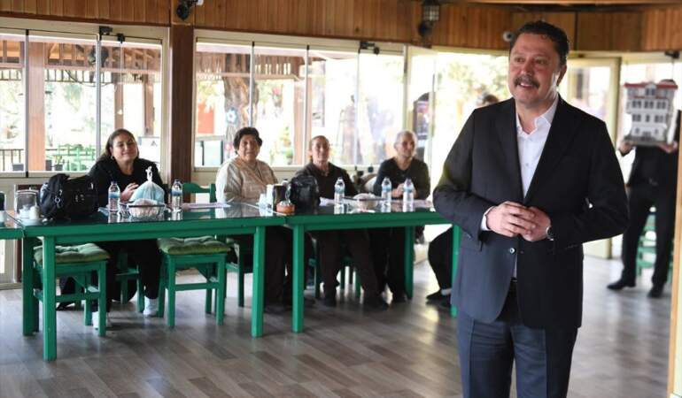 KKTC Muhtarlar Derneği Başkanı Beypazarı’nda