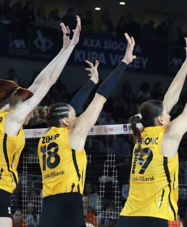 VakıfBank Kupa Voley’de Şampiyon