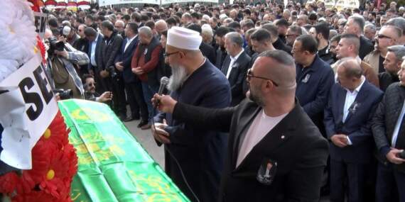 ‘Kürt Ahmet’ lakaplı Ahmet Turgut son yolculuğuna uğurlandı