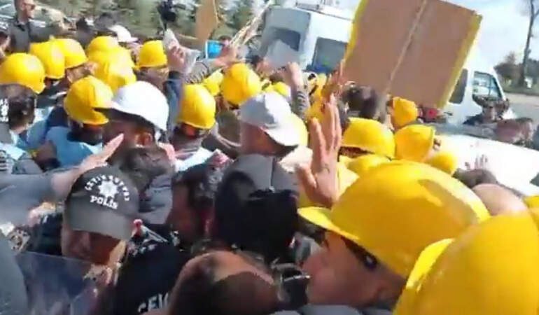 Madencilerin Ankara Yürüyüşünde Başaran Aksu’ya Gözaltı