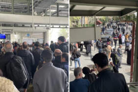 Marmaray’da Hareketli Dakikalar! Peron Tamamen Boşaltıldı