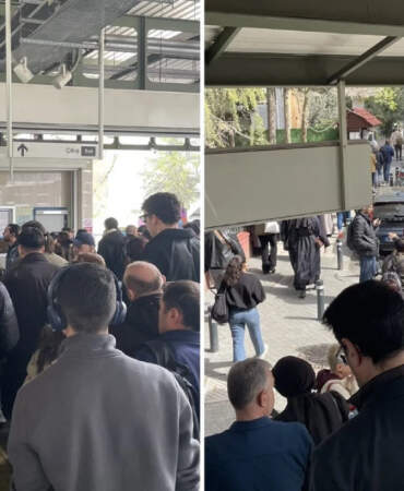 Marmaray’da Hareketli Dakikalar! Peron Tamamen Boşaltıldı