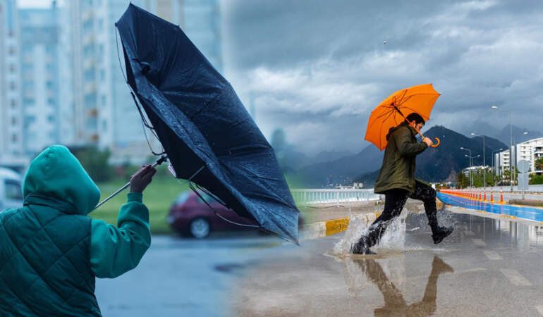 Meteoroloji 16 İl İçin Sarı Alarm Verdi! Sağanak ve Fırtına Geri Geliyor