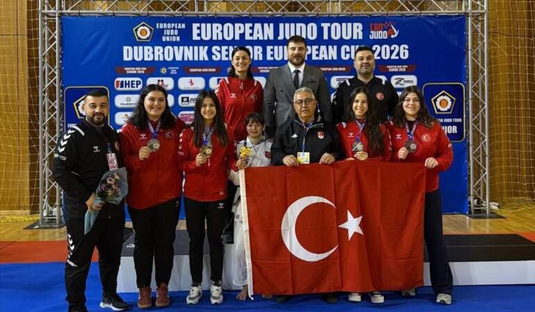 Milli Judocular 8 Madalya ile Döndü