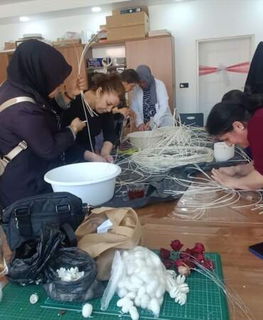 Nallıhan’daki ADEM’de 230 kadın kurslara katılıyor