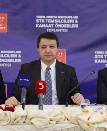 Saadet Partisi Mardin’de Medya ve STK Temsilcileriyle Buluştu