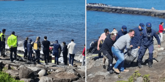 Sahilde Korkutan Manzara! Kayalıklarda Erkek Cesedi Bulundu