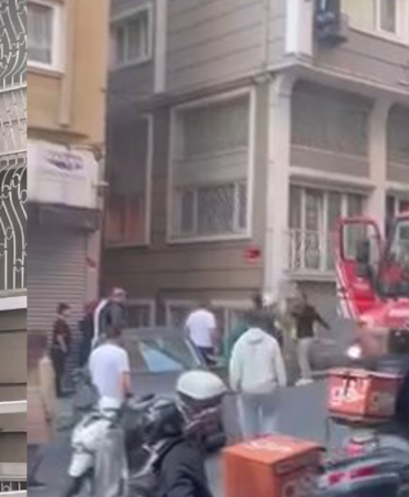 Şişli’de Yangın Paniği, Otelde Mahsur Kalanlar Kurtarıldı