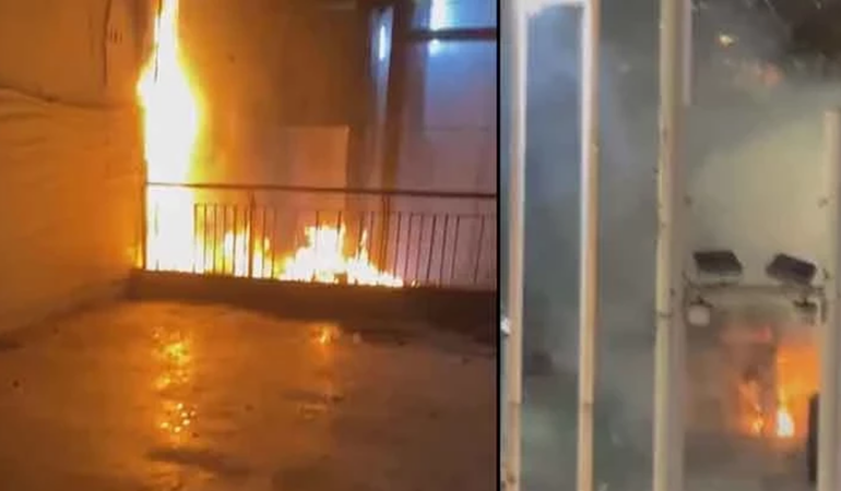 Taksim Metro İstasyonu’nda Yangın Paniği