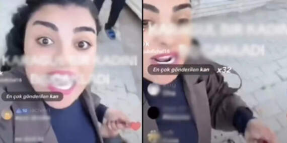 TikTok’ta Kan Donduran Anlar: ‘Karagül’ Kadını Bıçakladı, Canlı Yayında Hediye Yağdı