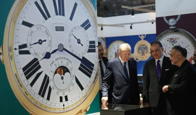Tophane-i Amire’de Tarih Turu: Cumhurbaşkanı Erdoğan Sergiyi Ziyaret Etti