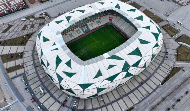 Trendyol Süper Lig statları havadan görüntülendi