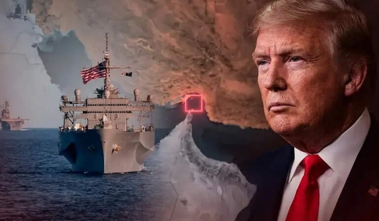 Trump’tan Hürmüz Boğazı Açıklaması: ‘Orduya ‘Vur’ Emri Verdim’