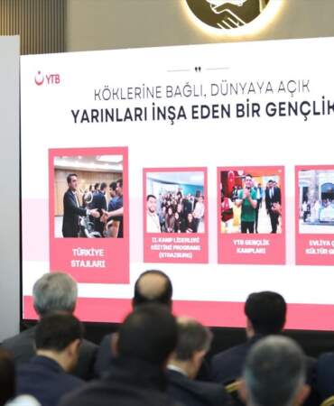 YTB’nin kuruluşunun 16. yıl dönümü nedeniyle Ankara’da program düzenlendi