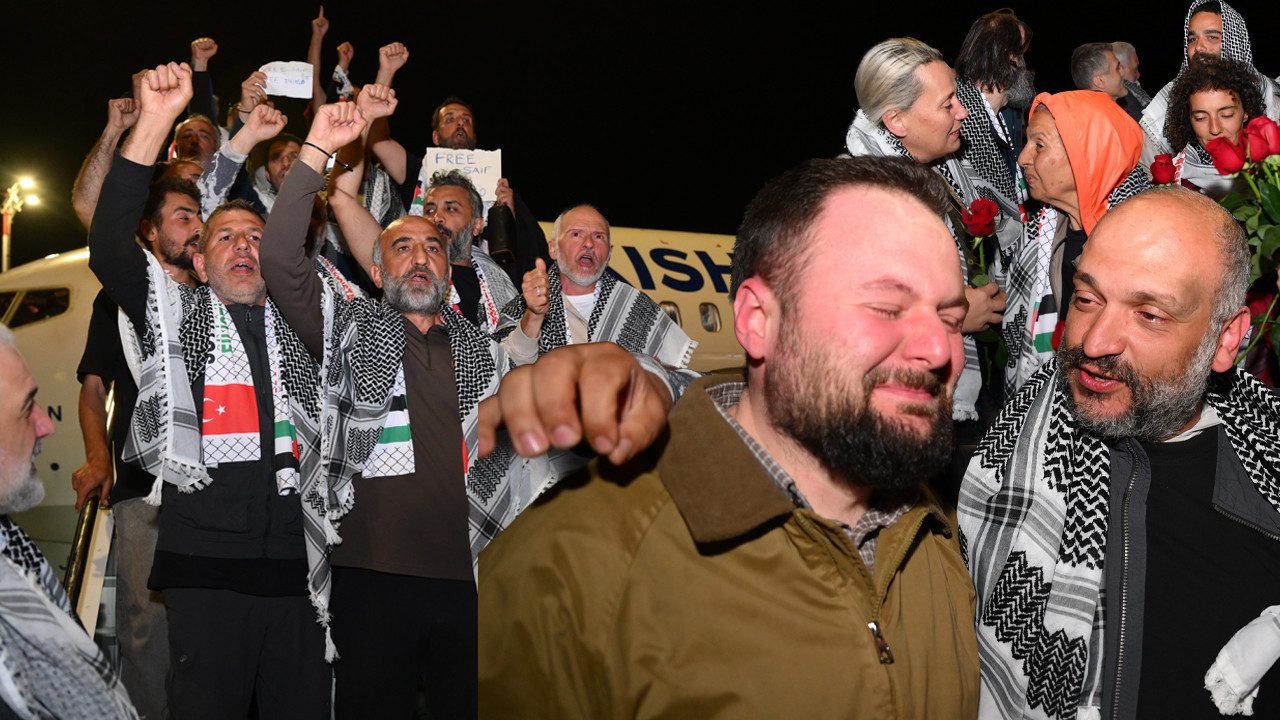 15 Ülke, Tek Uçak… İsrail’in Alıkoyduğu 59 Sumud Aktivisti İstanbul’da