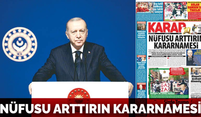 Nüfusu arttırın kararnamesi