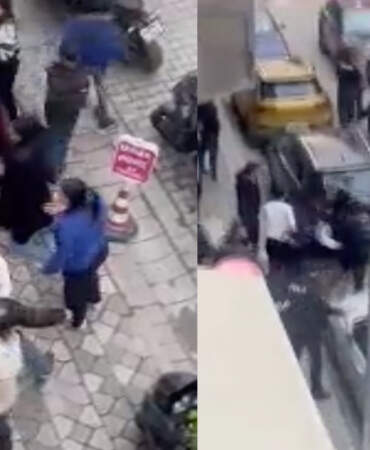 Sultangazi’de sokak ortasında silahlı kavga! Polis biber gazıyla ayırdı