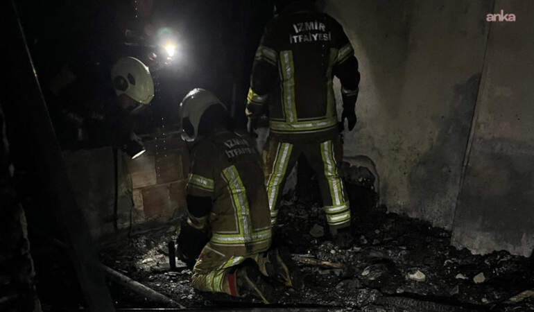 İzmir’de yangın faciası! 1,5 yaşındaki çocuk hayatını kaybetti