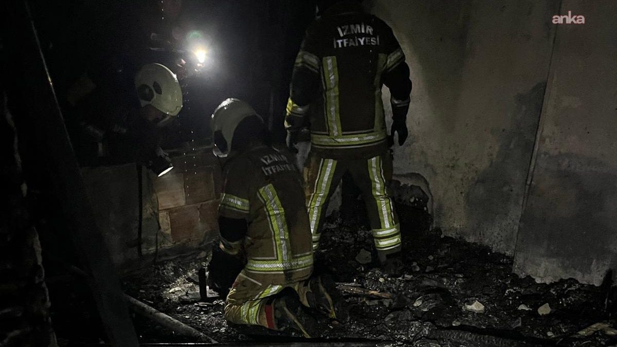 İzmir’de yangın faciası! 1,5 yaşındaki çocuk hayatını kaybetti