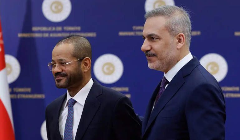 Bakan Fidan, Ummanlı mevkidaşı ile görüştü