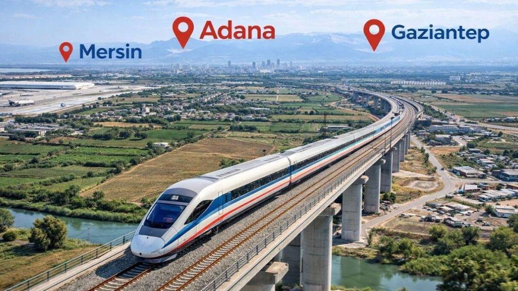 Milyonların beklediği müjde geldi! 6,5 Saatlik yol 2 saate düşüyor: İşte dev hızlı tren projesinin açılış tarihi…