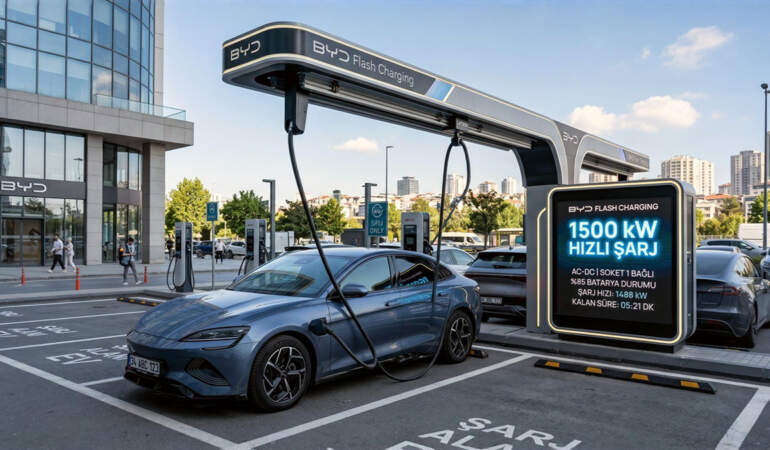 BYD Blade batarya nedir, şarj süresi ne kadar? En hızlı şarj olan elektrikli araba hangisi? Şarj süresi 9 dakikaya iniyor