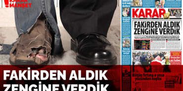Fakirden aldık zengine verdik