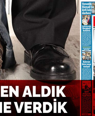 Fakirden aldık zengine verdik