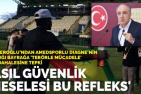 Yeneroğlu’ndan Amedsporlu Diagne’nin açtığı bayrağa ‘terörle mücadele’ müdahalesine tepki: Asıl güvenlik meselesi bu refleks