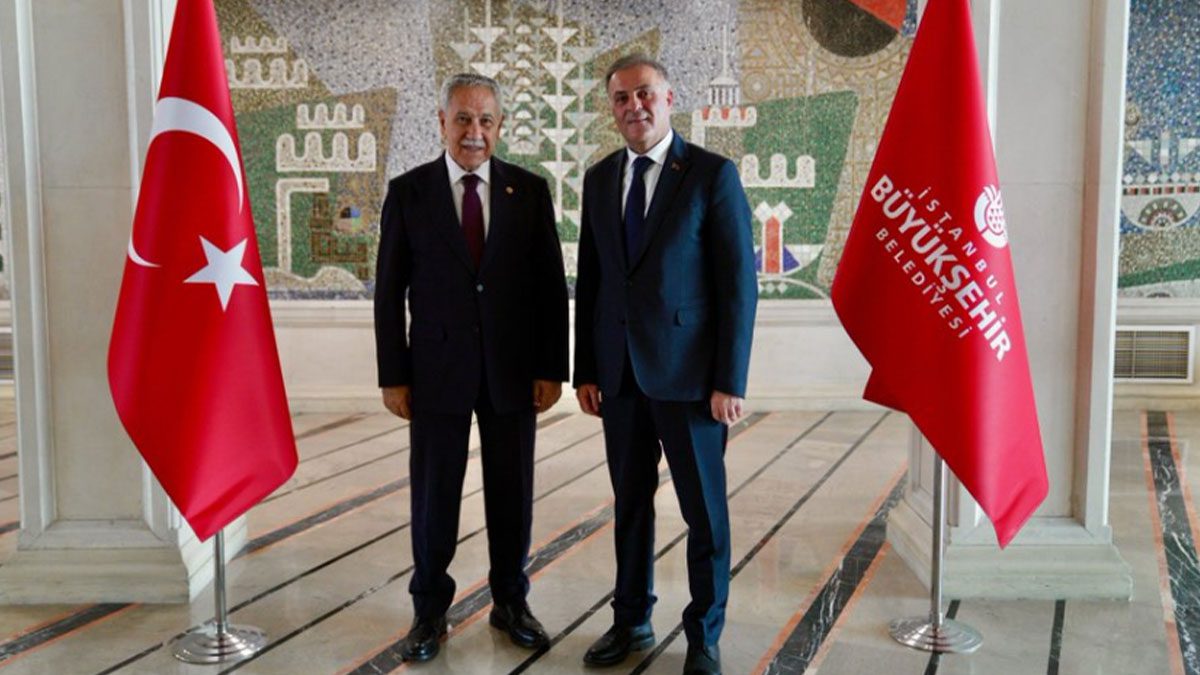 Arınç’tan İBB ziyareti: Başkan Vekili Aslan teşekkür etti