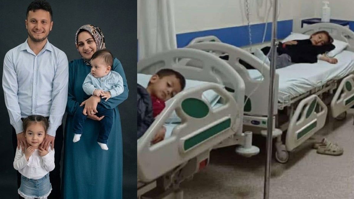 Zehirlenme faciasında 2 kardeşin son fotoğrafı ortaya çıktı: Hamile anne ve baba yoğun bakımda